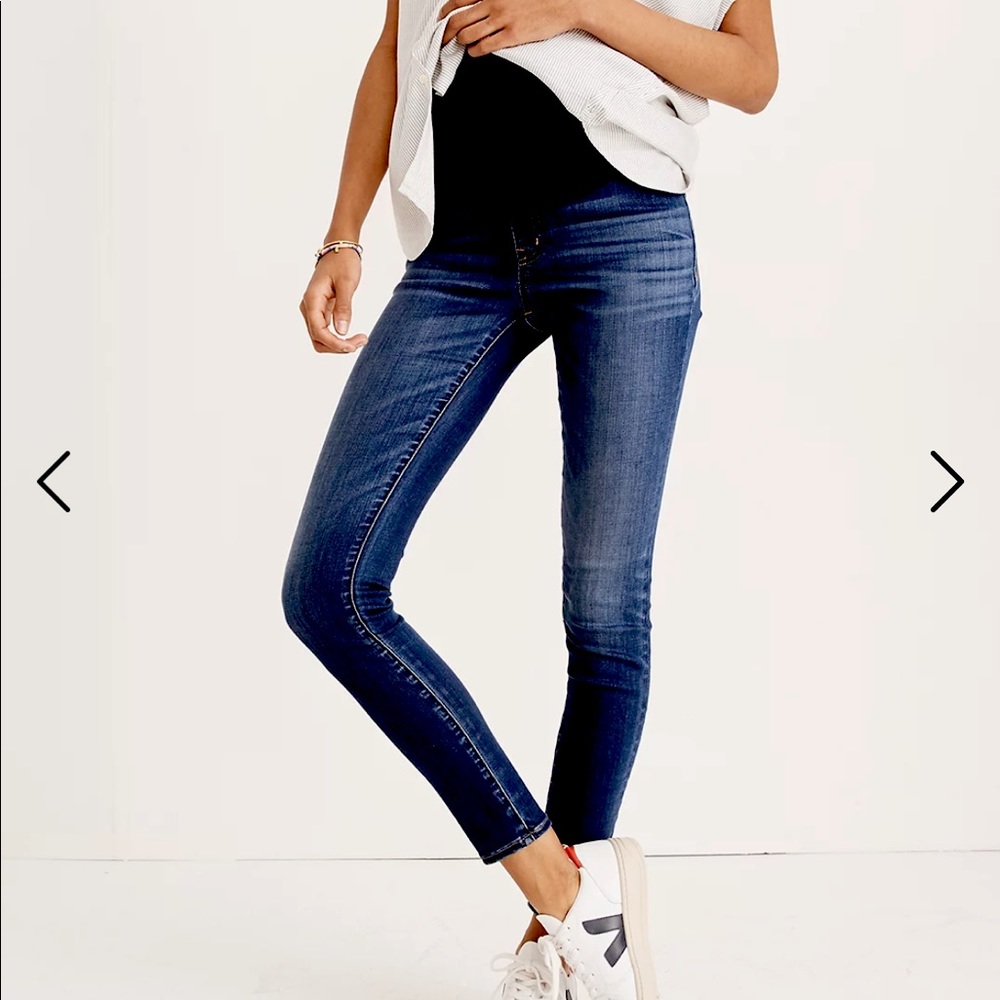Madewell Over the Belly Skinny Maternity Jean